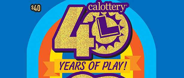 40 Years of Play! ticket art