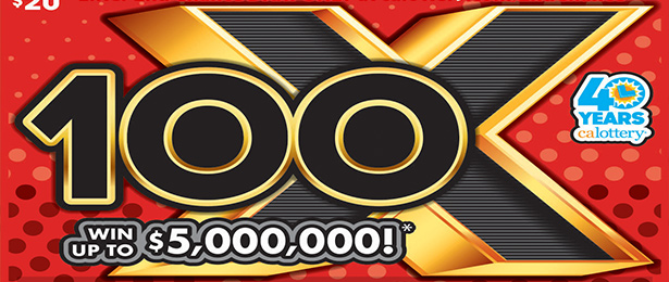 100X ticket art